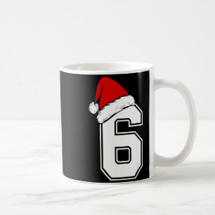 Taza De Café Número 6 coincidente Seis Siete 6 7 Meme 6 7 Navid