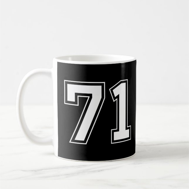 Taza De Café Número 71 (Izquierda)