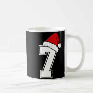 Taza De Café Número 7 coincidente seis siete 6 7 Meme 6 7 Navid
