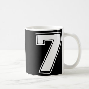 Taza De Café Número 7 Seis Siete 6 7 Meme 67 Divertido Cumpleañ