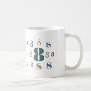 Taza De Café Número 8 mug