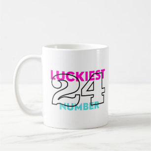 Taza De Café número de suerte 24