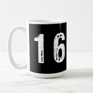Taza De Café Número deportivo 16