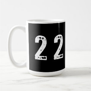 Taza De Café Número deportivo 22