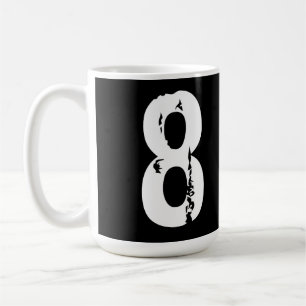 Taza De Café Número deportivo 8