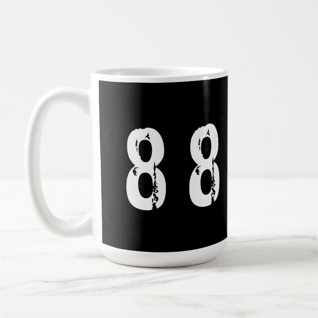 Taza De Café Número deportivo 88 (Izquierda)