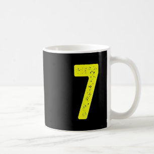Taza De Café Número Divertido 7 67 Disfraz de Meme Grupo Coinci