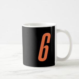 Taza De Café Número Naranja 6 7 Funny Meme Halloween Coincident
