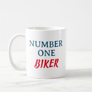 Taza De Café Número uno de motociclista