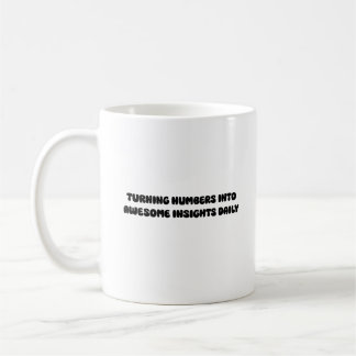 Taza De Café Números a increíbles conocimientos de transformaci