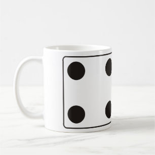 Taza De Café Números DICE de pips 4 y 3 + sus ideas
