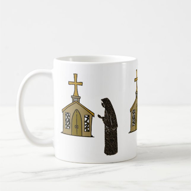 Taza De Café Nun Mug (Izquierda)