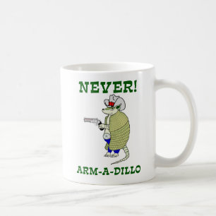 Taza De Café Nunca armadillo