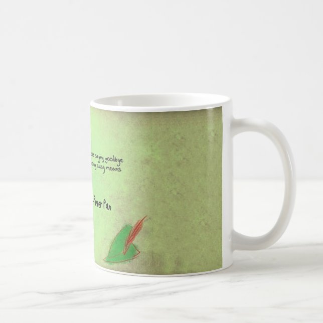 Taza De Café Nunca diga Adeus (Derecha)