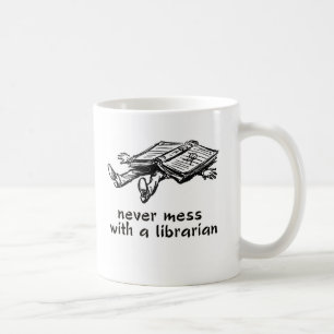 Taza De Café Nunca ensucie con un bibliotecario 2,0