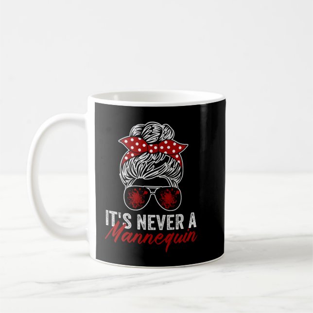 Taza De Café Nunca Es Un Verdadero Crimen (Izquierda)