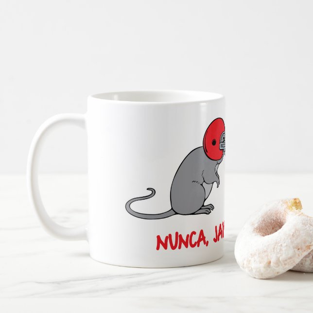 Taza De Café Nunca jamas te rindas (Con donut)
