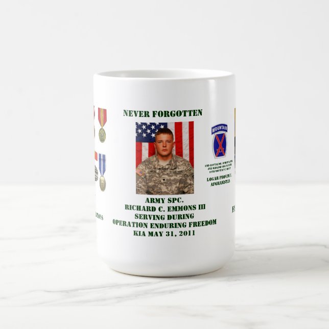 Taza De Café Nunca olvidado (Centro)