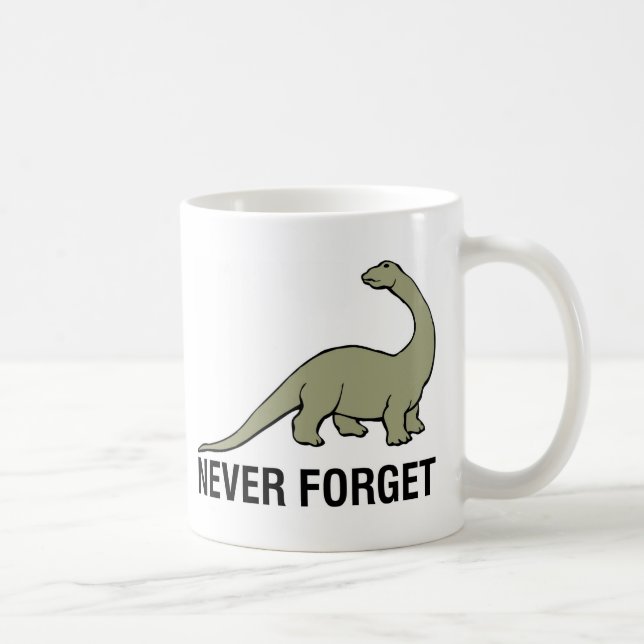 Taza De Café Nunca olvide (Derecha)