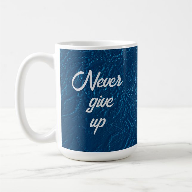 Taza De Café Nunca rendirse (Izquierda)