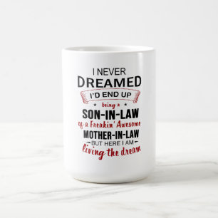 Taza De Café Nunca Soñé Que Ser Cuñado Es Increíble.