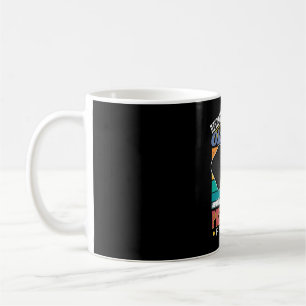 Taza De Café Nunca subestimes a la paleta de pellebol de viejo