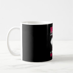 Taza De Café Nunca Subestimes A Un Chica Que Juega Con Bolas