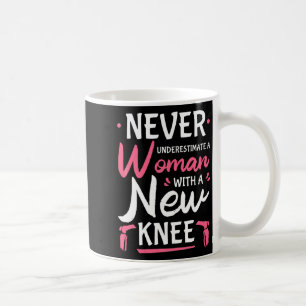 Taza De Café Nunca Subestimes A Una Mujer Con Un Nuevo Reemplaz