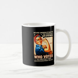 Taza De Café Nunca Subestimes El Poder De Una Abuela Que Vota