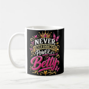 Taza De Café Nunca Subestimes El Poder De Una Betty