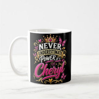 Taza De Café Nunca Subestimes El Poder De Una Cheryl