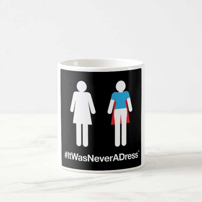 Taza De Café #NuncaFueADress Mug (Centro)
