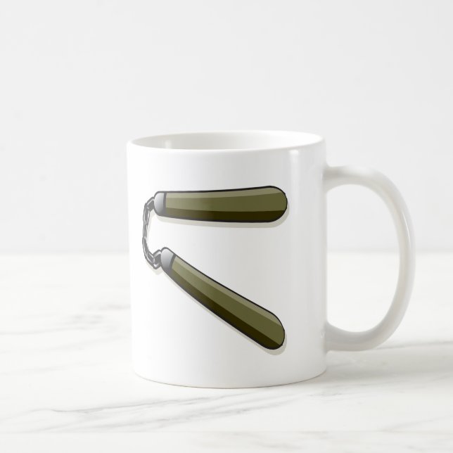 Taza De Café Nunchucks (Derecha)