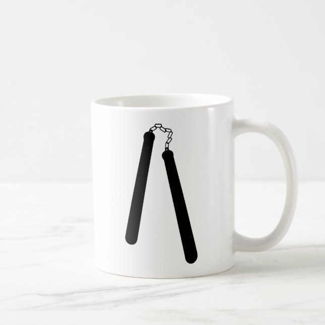 Taza De Café Nunchucks (Derecha)