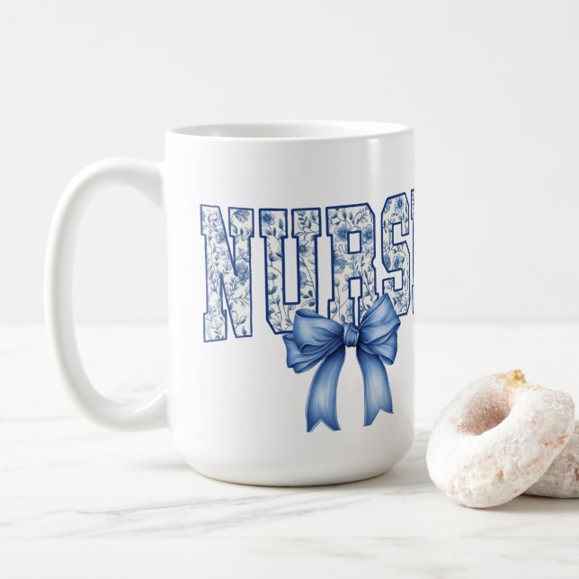 Taza De Café Nurse Coffee Mug (Con donut)