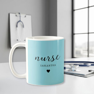 Taza De Café Nurse Heart mug, Nurse mug, Nurse mug Women
