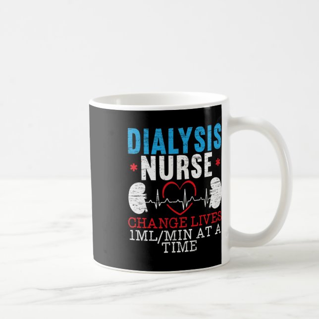 Taza De Café Nurse Life Heartbeat (Derecha)