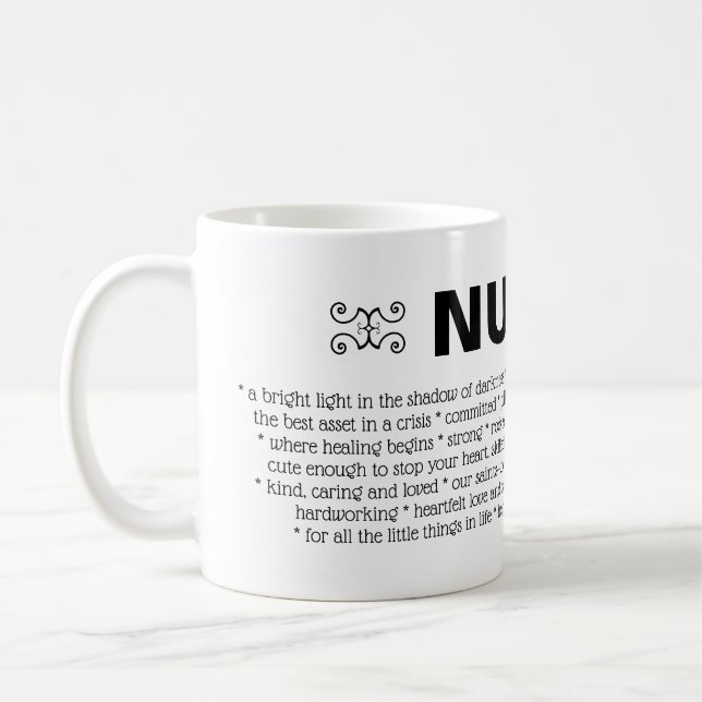 Taza De Café Nurse Mug (Izquierda)