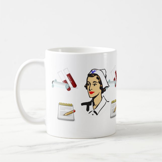 Taza De Café Nurse Mug (Izquierda)