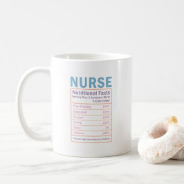 Taza De Café Nurse Nutritional Mug Enfermería Gift