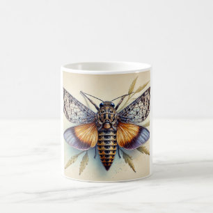 Taza De Café Nusalala dorsal view 131024IREF240 - Watercolor