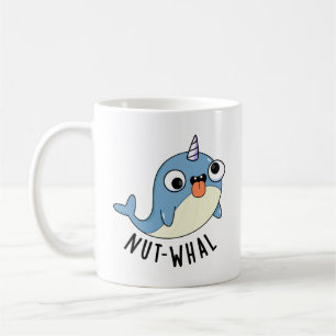 Taza De Café Nut-whal Funny Narwhal Pun