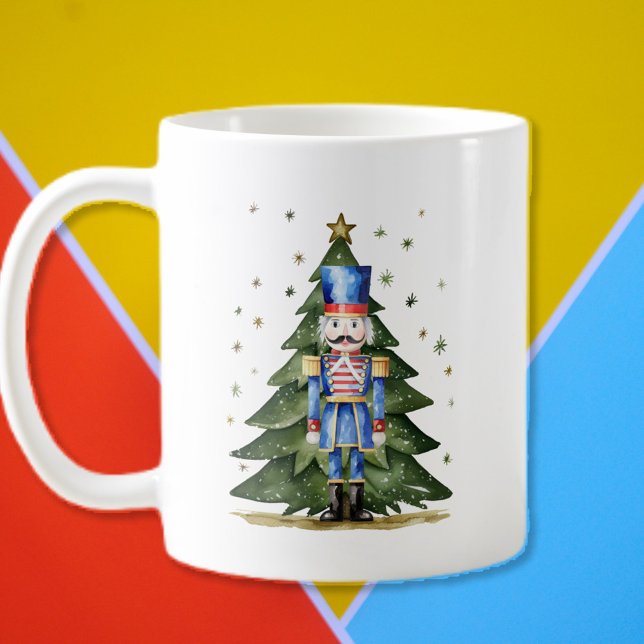 Taza De Café Nutcracker de acuarela (Subido por el creador)