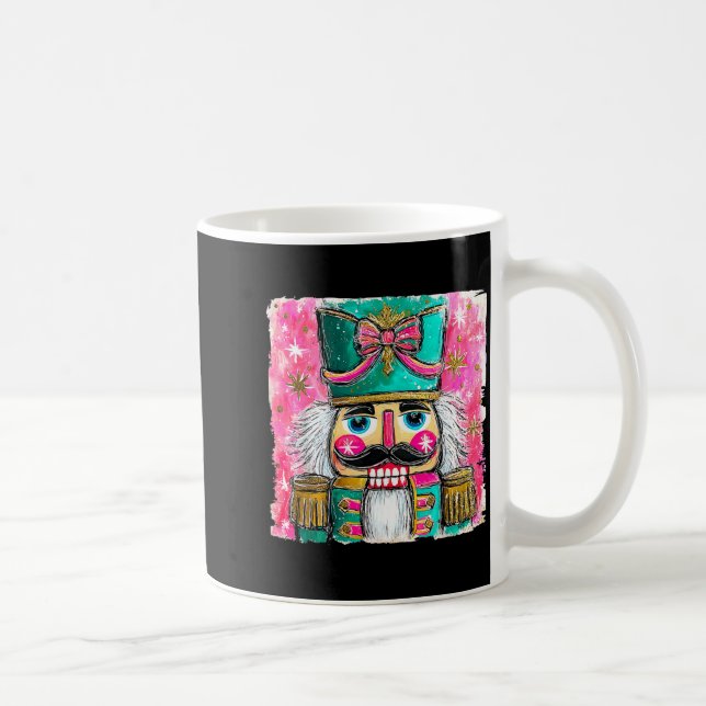 Taza De Café Nutcracker Nuts Xmas Pajamas Holiday Christmas Wat (Derecha)