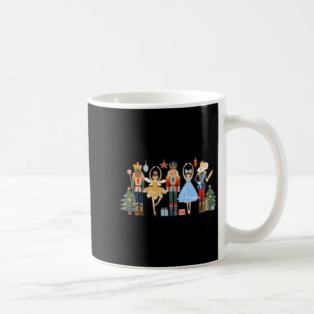Taza De Café Nutcracker Squad Ballet Dance Matching Family Chri (Derecha)