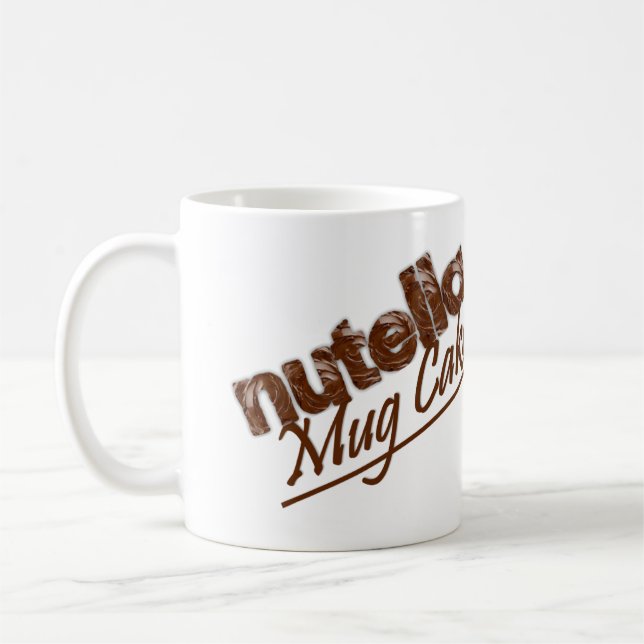 Taza De Café Nutella Mug Cake Mug (Izquierda)