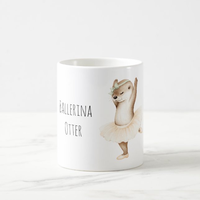 Taza De Café Nutria Bailarina (Centro)