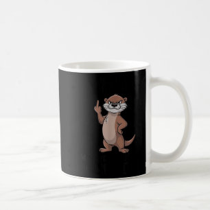 Taza De Café Nutria Brillante Pequeño Soplón Ocúpate de tus Asu