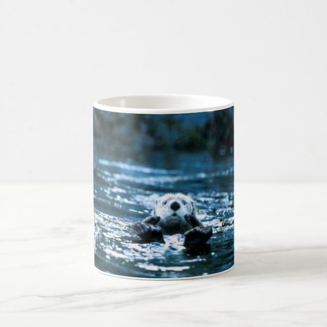 Taza De Café Nutria de mar (Centro)