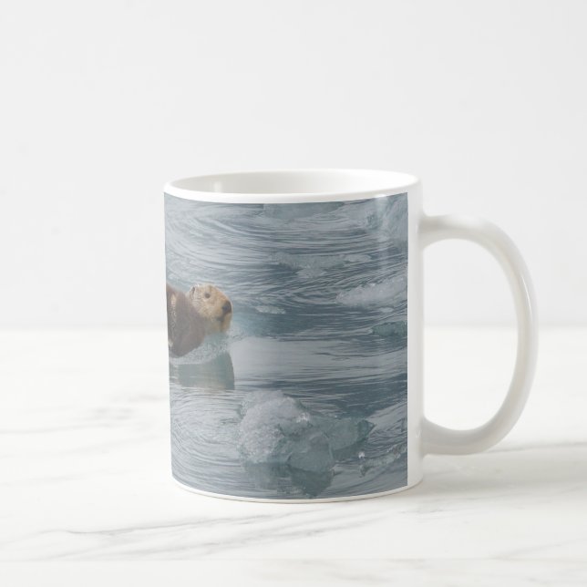 Taza De Café Nutria de mar (Derecha)